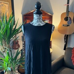 Elegant Black Sleeveless Top